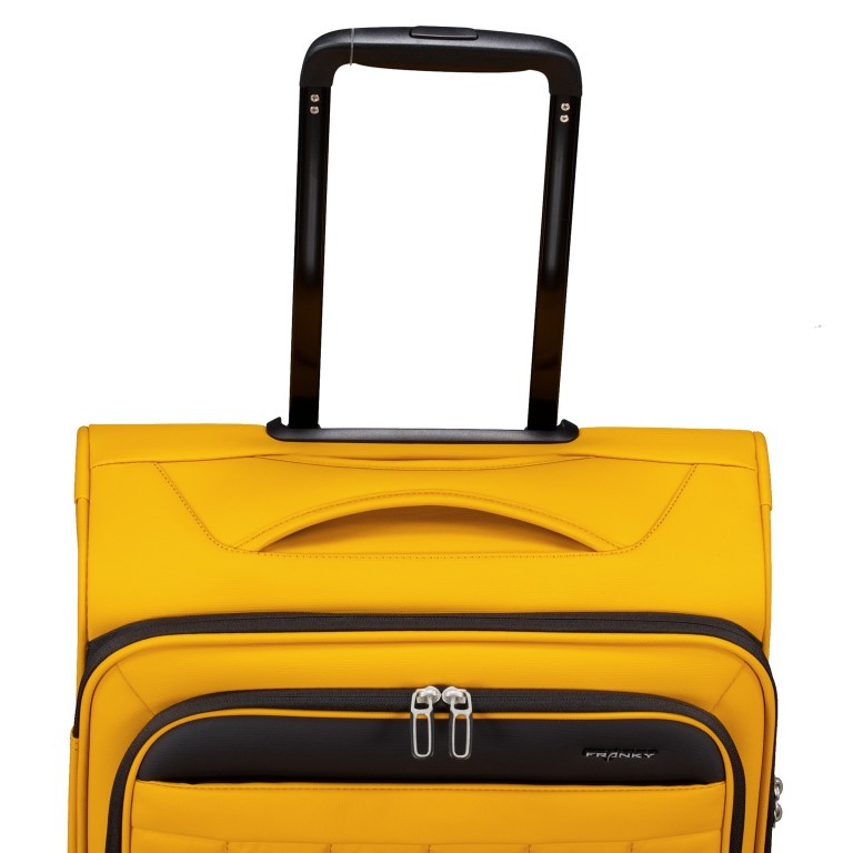 Koffer T26 Größe S Yellow Black, Farbe: gelb, Marke: Franky, EAN: 4251885984640, Abmessungen in cm: 39x53x23, Bild 7 von 8