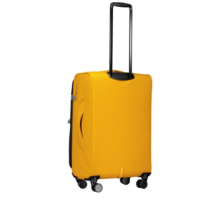 Koffer T26 erweiterbar Größe M Yellow Black, Farbe: gelb, Marke: Franky, EAN: 4251885984657, Abmessungen in cm: 42x67x24, Bild 5 von 7