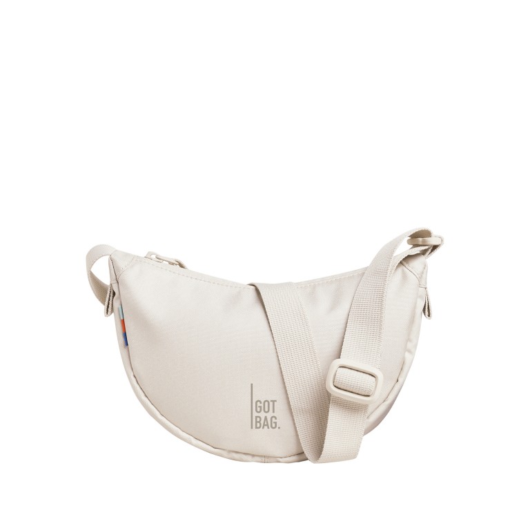 Umhängetasche Moon Bag Mini Soft Shell, Farbe: beige, Marke: Got Bag, EAN: 4262457052001, Abmessungen in cm: 21x13x5.5, Bild 1 von 7