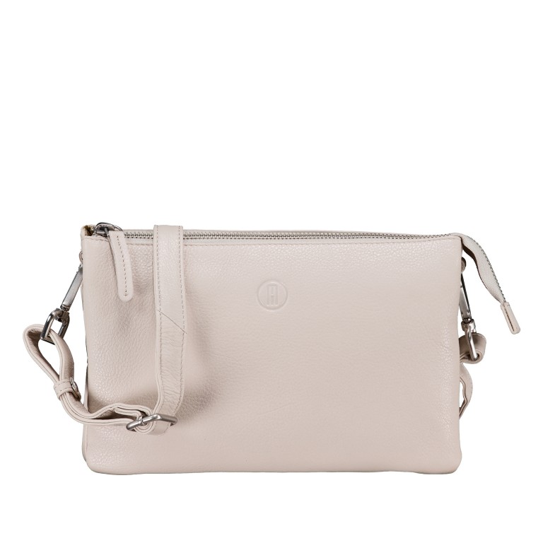 Umhängetasche Beige, Farbe: beige, Marke: Hausfelder Manufaktur, EAN: 4065646023550, Abmessungen in cm: 24x15x7, Bild 1 von 6