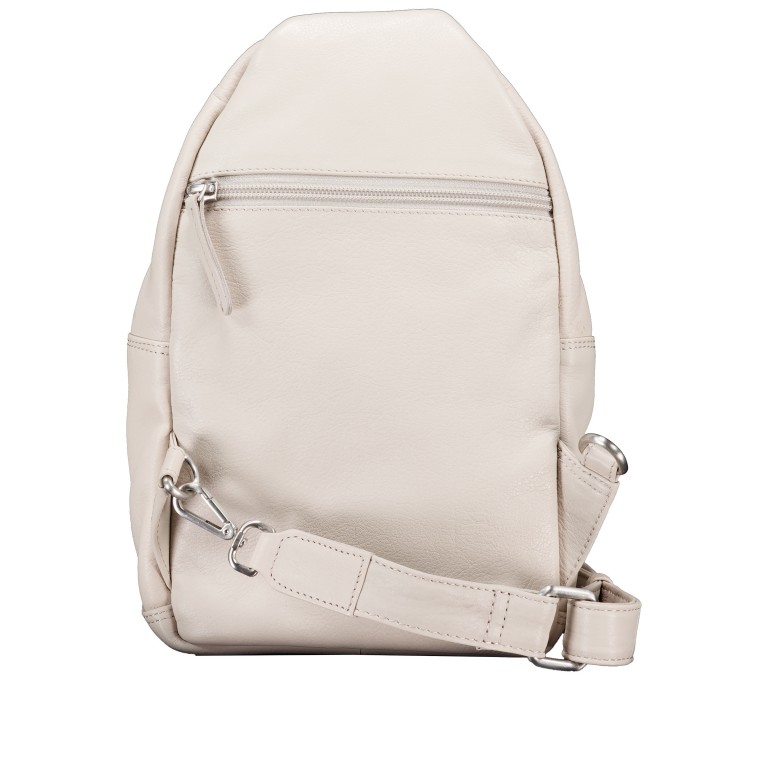 Umhängetasche Nappa Beige, Farbe: beige, Marke: Hausfelder Manufaktur, EAN: 4065646023734, Abmessungen in cm: 18.5x28.5x8, Bild 3 von 5