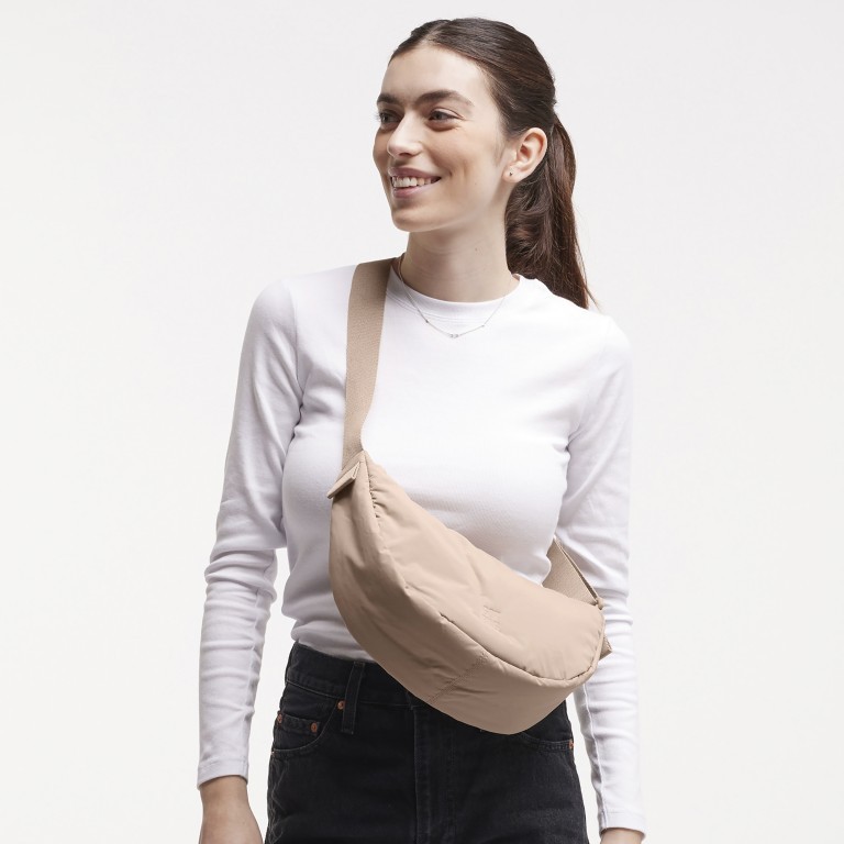 Beuteltasche Cloud Moon Bag Small Monochrome Sandbar, Farbe: taupe/khaki, Marke: Got Bag, EAN: 4262457051851, Abmessungen in cm: 32x18x11, Bild 4 von 9