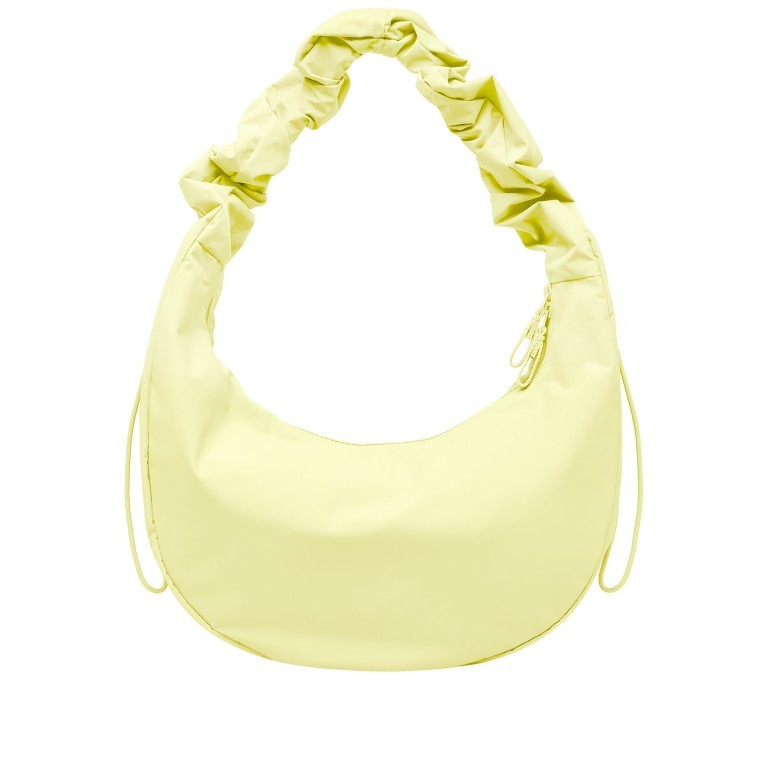 Beuteltasche Moon Bag Ruffle Monochrome Sea Lemon, Farbe: gelb, Marke: Got Bag, EAN: 4262457051943, Abmessungen in cm: 40x22x15.5, Bild 4 von 10