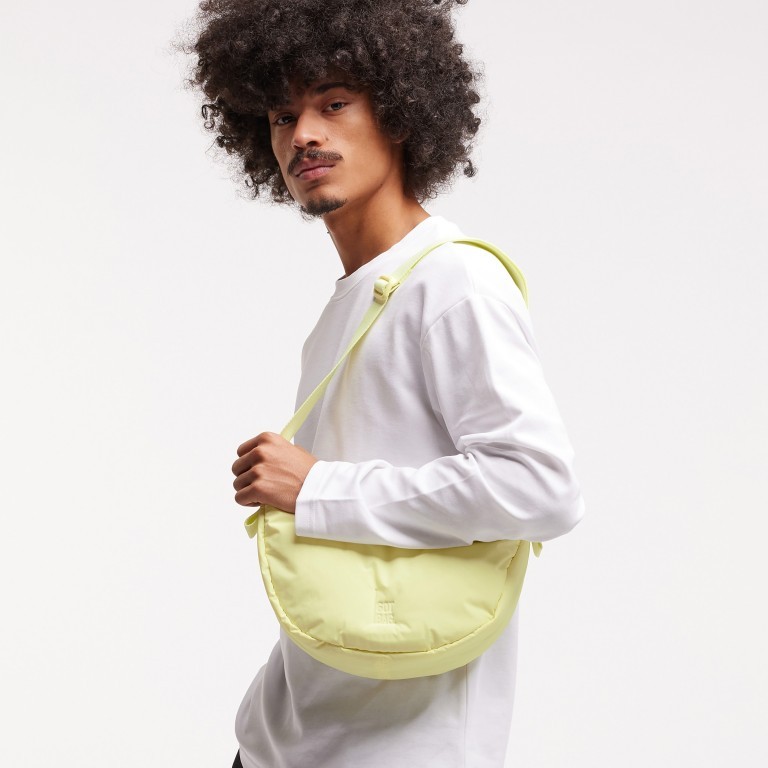 Beuteltasche Cloud Moon Bag Small Monochrome Sea Lemon, Farbe: gelb, Marke: Got Bag, EAN: 4262457051868, Abmessungen in cm: 32x18x11, Bild 6 von 9