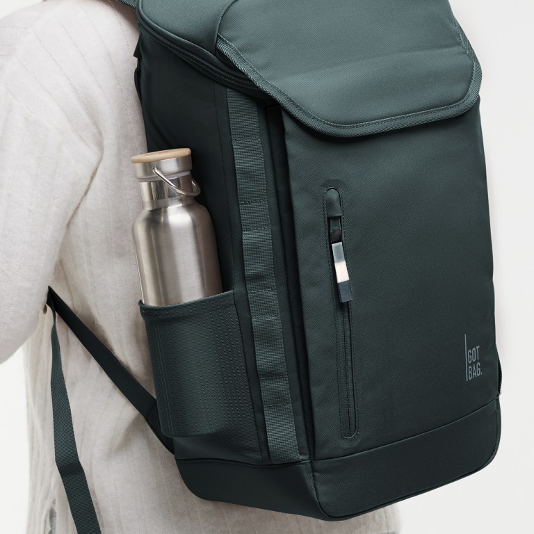 Rucksack Pro Pack Monochrome Sea Teal, Farbe: blau/petrol, Marke: Got Bag, EAN: 4262457052223, Abmessungen in cm: 31x47x16, Bild 2 von 15