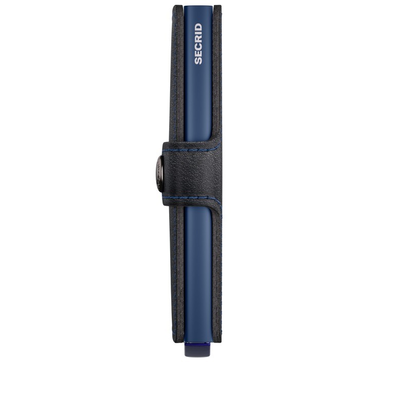 Geldbörse Miniwallet Original mit RFID-Schutz Black Navy, Farbe: blau/petrol, Marke: Secrid, EAN: 8721077500423, Abmessungen in cm: 6.8x10.2x2.1, Bild 2 von 5