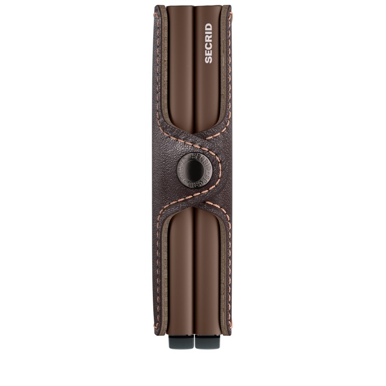 Geldbörse Twinwallet Original Chocolate, Farbe: braun, Marke: Secrid, EAN: 8721077500416, Abmessungen in cm: 7x10.2x2.5, Bild 2 von 4