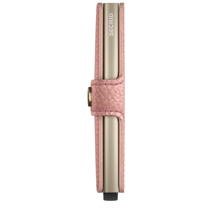 Geldbörse Miniwallet Pebble mit RFID-Schutz Rose, Farbe: rosa/pink, Marke: Secrid, EAN: 8721077500508, Abmessungen in cm: 6.5x10.2x2.1, Bild 2 von 5