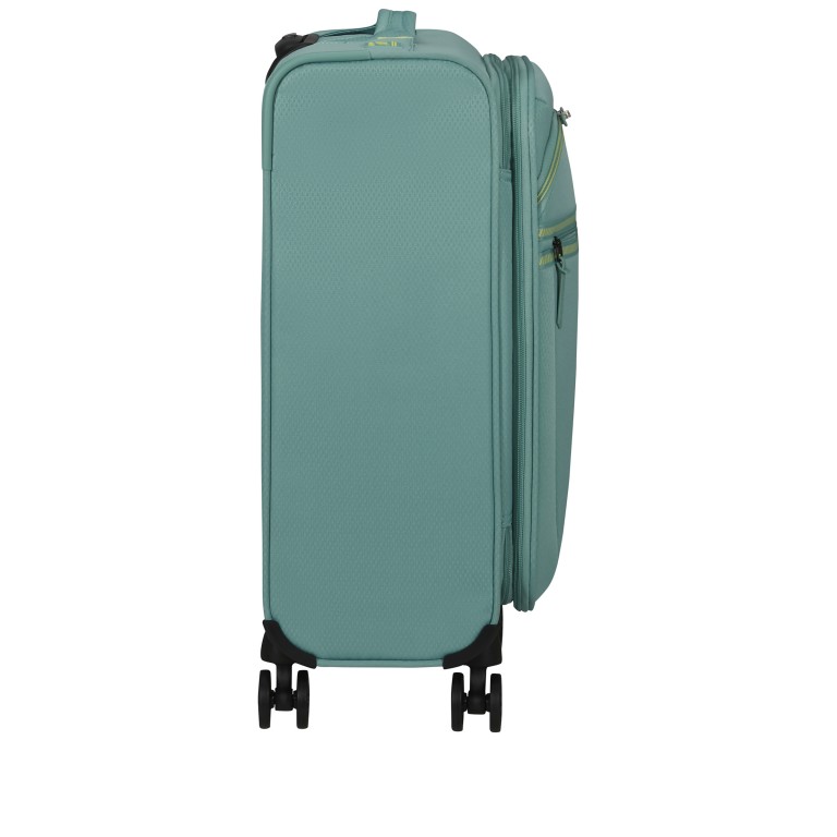 Koffer Aerospin Spinner 55 Expandable Dusty Turquoise, Farbe: grün/oliv, Marke: American Tourister, EAN: 5400520330802, Abmessungen in cm: 40x55x20, Bild 5 von 16