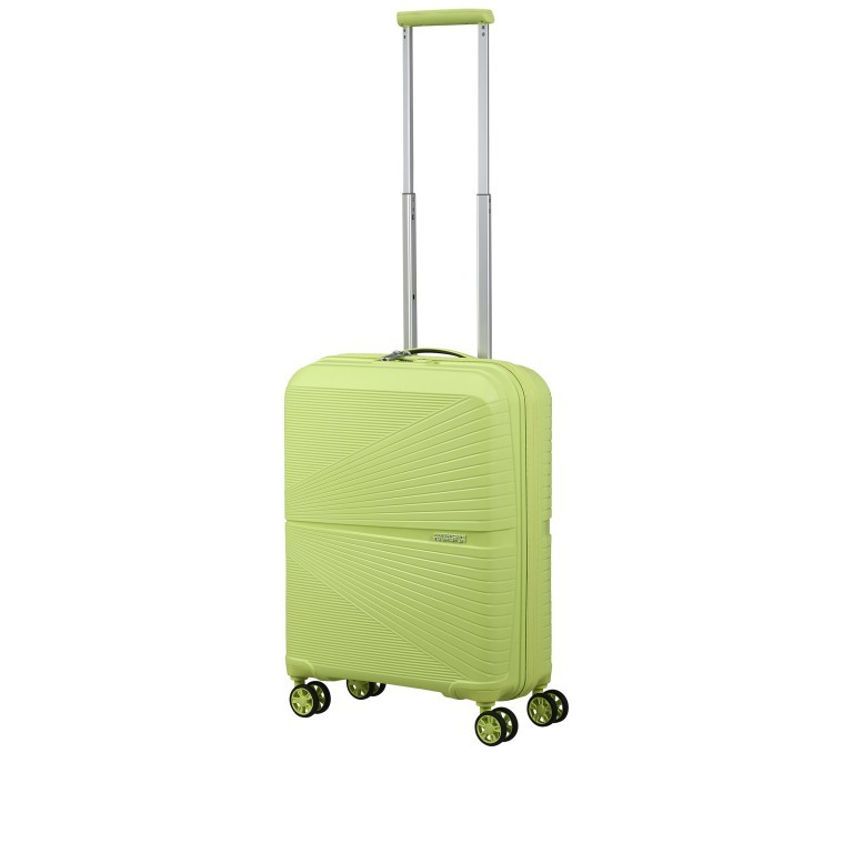 Koffer Airconic Spinner 55 IATA-Maß Electric Lime, Farbe: gelb, Marke: American Tourister, EAN: 5400520322593, Abmessungen in cm: 40x55x20, Bild 6 von 7