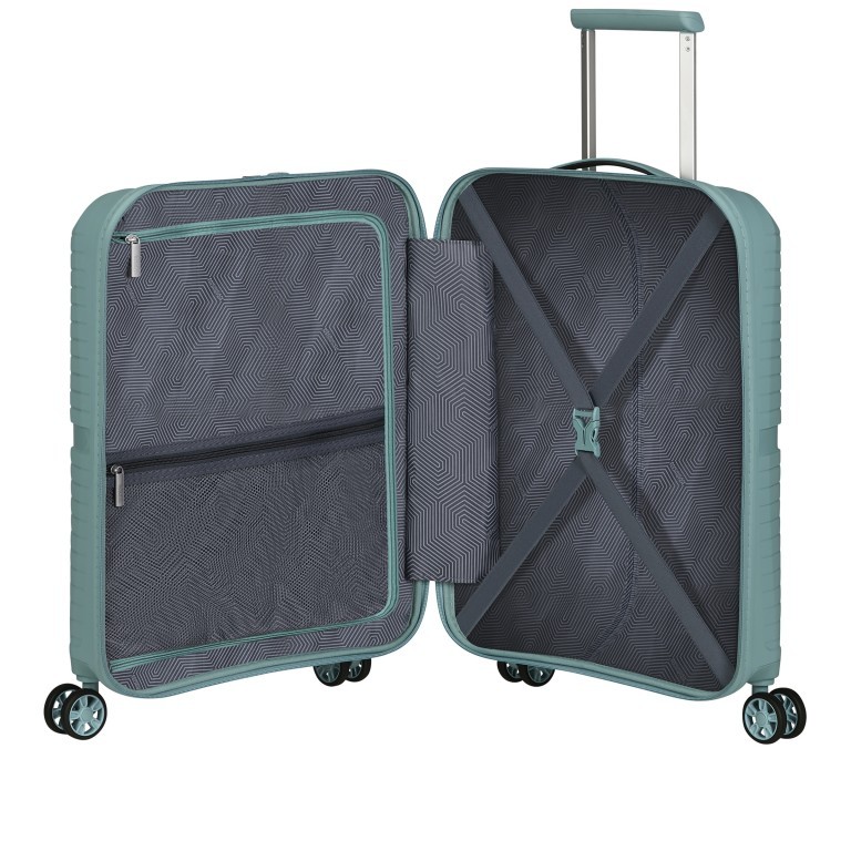 Koffer Airconic Spinner 55 IATA-Maß Dusty Turquoise, Farbe: grün/oliv, Marke: American Tourister, EAN: 5400520322586, Abmessungen in cm: 40x55x20, Bild 5 von 7