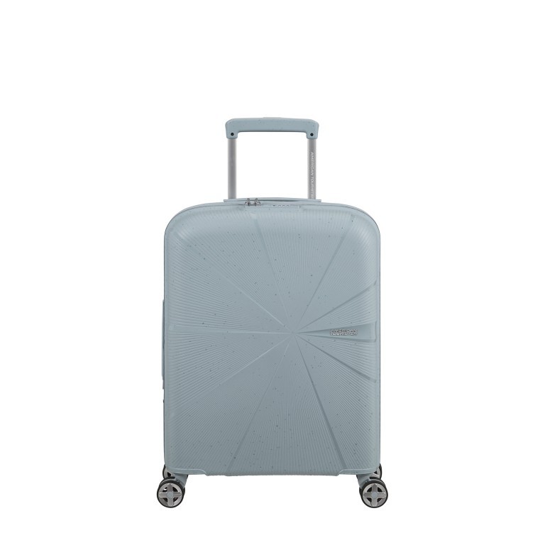 Handgepäck-Trolley Starvibe Ltd Spinner 55 erweiterbar Azzurro Speckles, Farbe: grün/oliv, Marke: American Tourister, EAN: 5400520340214, Abmessungen in cm: 40x55x20, Bild 1 von 9