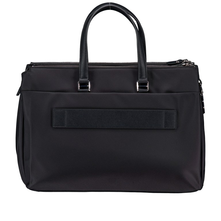 Aktentasche Karissa Evo Tote Bag mit Laptopfach 14.1 Zoll Black, Farbe: schwarz, Marke: Samsonite, EAN: 5400520279170, Abmessungen in cm: 38x28x17, Bild 3 von 6