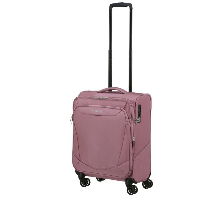 Koffer Summerride Spinner 55 Expandable Lilas Pink, Farbe: rosa/pink, Marke: American Tourister, EAN: 5400520334435, Abmessungen in cm: 40x55x20, Bild 6 von 14