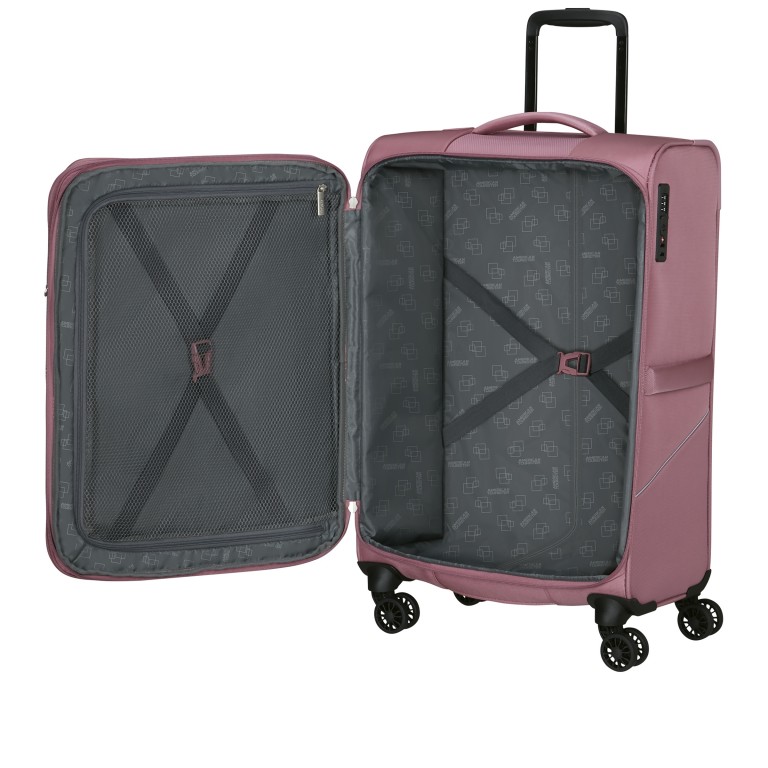 Trolley Summerride Spinner 69 Expandable Lilas Pink, Farbe: rosa/pink, Marke: American Tourister, EAN: 5400520334442, Abmessungen in cm: 43x69x29, Bild 8 von 14