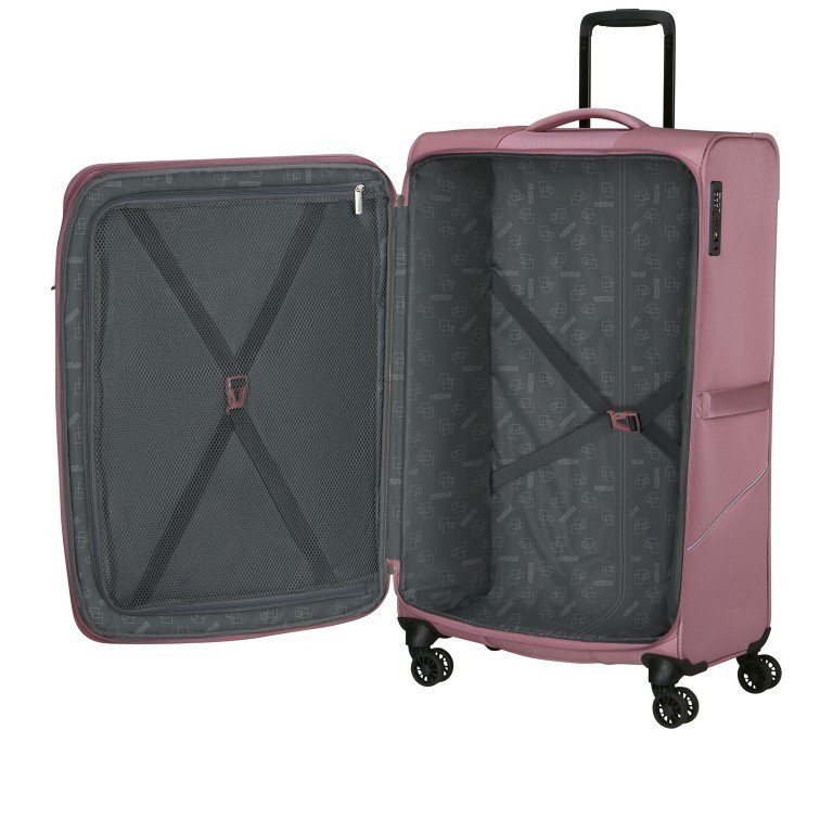 Koffer Summerride Spinner 80 Expandable Lilas Pink, Farbe: rosa/pink, Marke: American Tourister, EAN: 5400520334459, Abmessungen in cm: 48x80x32, Bild 8 von 14