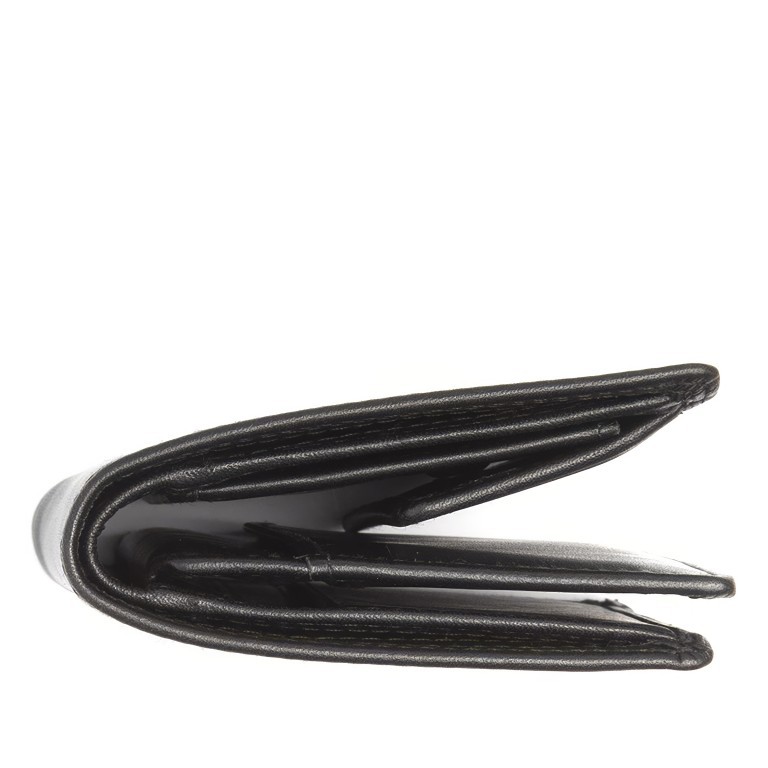 Geldbörse Soft Nappa Series Vincent mit RFID-Schutz Black, Farbe: schwarz, Marke: The Chesterfield Brand, EAN: 8719241118239, Abmessungen in cm: 8.5x10.5x2, Bild 2 von 6