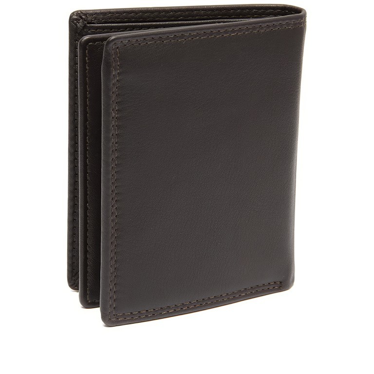 Geldbörse Soft Nappa Series Vincent mit RFID-Schutz Brown, Farbe: braun, Marke: The Chesterfield Brand, EAN: 8719241118260, Abmessungen in cm: 8.5x10.5x2, Bild 3 von 6