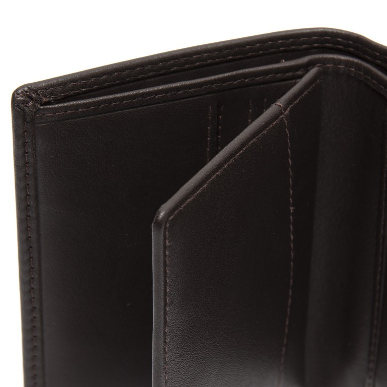 Geldbörse Soft Nappa Series Vincent mit RFID-Schutz Brown, Farbe: braun, Marke: The Chesterfield Brand, EAN: 8719241118260, Abmessungen in cm: 8.5x10.5x2, Bild 5 von 6