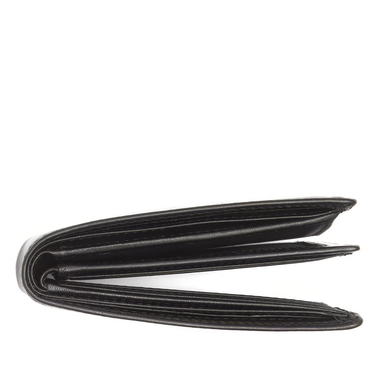 Geldbörse Soft Nappa Series mit RFID-Schutz Black, Farbe: schwarz, Marke: The Chesterfield Brand, EAN: 8719241118291, Abmessungen in cm: 11x9.5x2, Bild 2 von 6