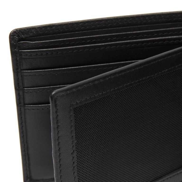Geldbörse Soft Nappa Series mit RFID-Schutz Black, Farbe: schwarz, Marke: The Chesterfield Brand, EAN: 8719241118291, Abmessungen in cm: 11x9.5x2, Bild 5 von 6