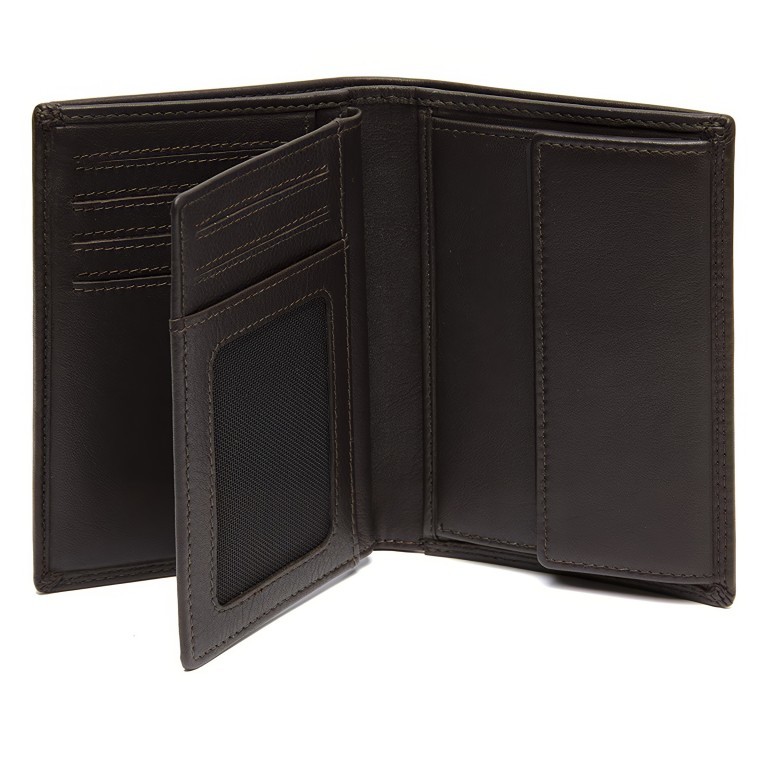 Geldbörse Soft Nappa Series Hanson mit RFID-Schutz Brown, Farbe: braun, Marke: The Chesterfield Brand, EAN: 8719241118444, Abmessungen in cm: 9.5x13x2, Bild 4 von 6