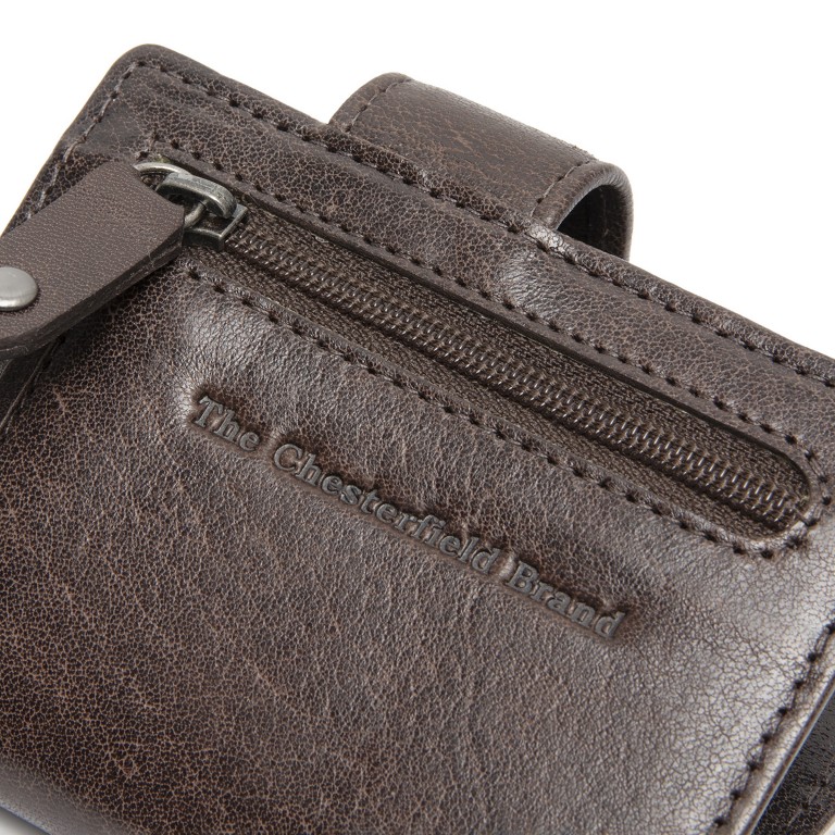 Geldbörse Novum Series Larino mit RFID-Schutz Brown, Farbe: braun, Marke: The Chesterfield Brand, EAN: 8719241117676, Abmessungen in cm: 7x10x2, Bild 6 von 8