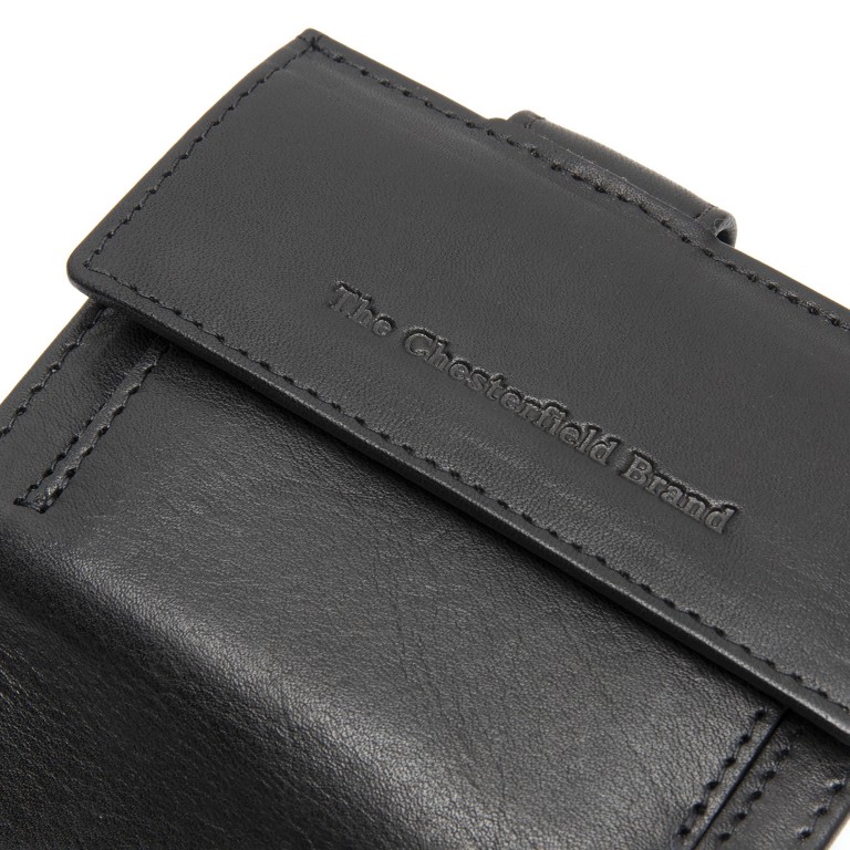 Geldbörse Novum Series Varrano mit RFID-Schutz Black, Farbe: schwarz, Marke: The Chesterfield Brand, EAN: 8719241117829, Abmessungen in cm: 7x10x2, Bild 6 von 8