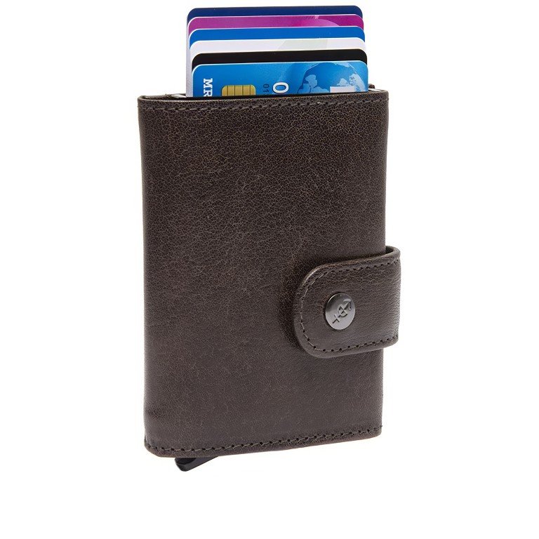 Geldbörse Novum Series Varrano mit RFID-Schutz Brown, Farbe: braun, Marke: The Chesterfield Brand, EAN: 8719241117850, Abmessungen in cm: 7x10x2, Bild 5 von 8