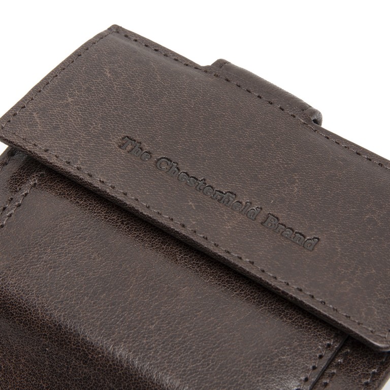 Geldbörse Novum Series Varrano mit RFID-Schutz Brown, Farbe: braun, Marke: The Chesterfield Brand, EAN: 8719241117850, Abmessungen in cm: 7x10x2, Bild 6 von 8