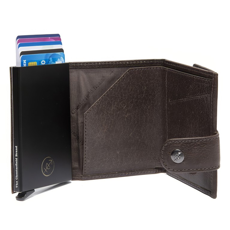 Geldbörse Novum Series Varrano mit RFID-Schutz Brown, Farbe: braun, Marke: The Chesterfield Brand, EAN: 8719241117850, Abmessungen in cm: 7x10x2, Bild 3 von 8