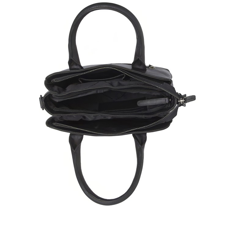 Handtasche Hermosa Black, Farbe: schwarz, Marke: The Chesterfield Brand, EAN: 8719241115870, Abmessungen in cm: 26x22.5x11, Bild 7 von 9