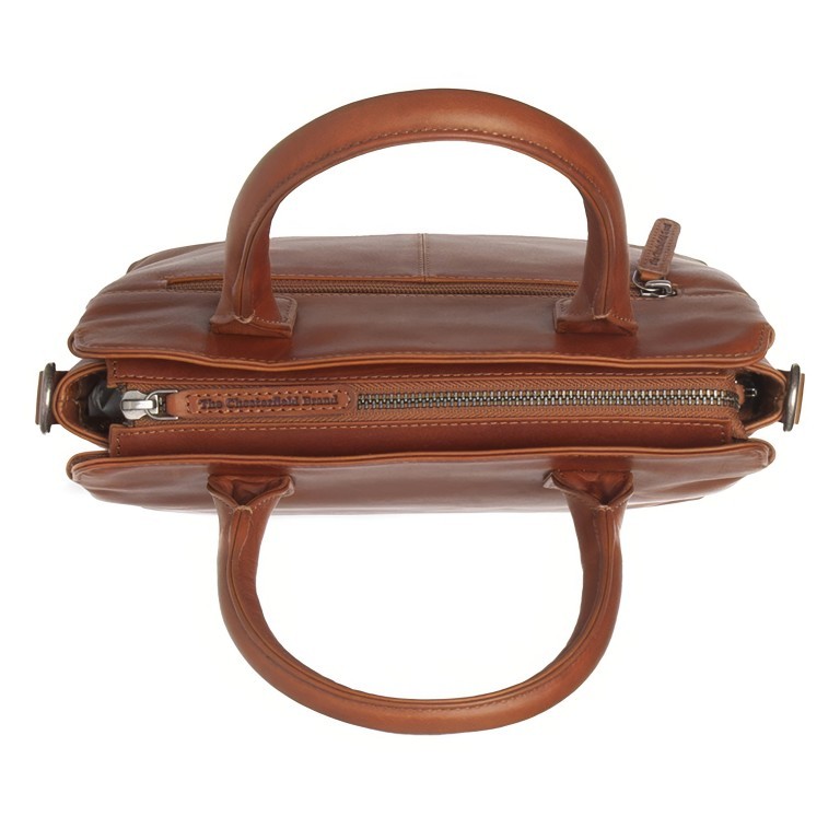 Handtasche Hermosa Cognac, Farbe: cognac, Marke: The Chesterfield Brand, EAN: 8719241115900, Abmessungen in cm: 26x22.5x11, Bild 6 von 9