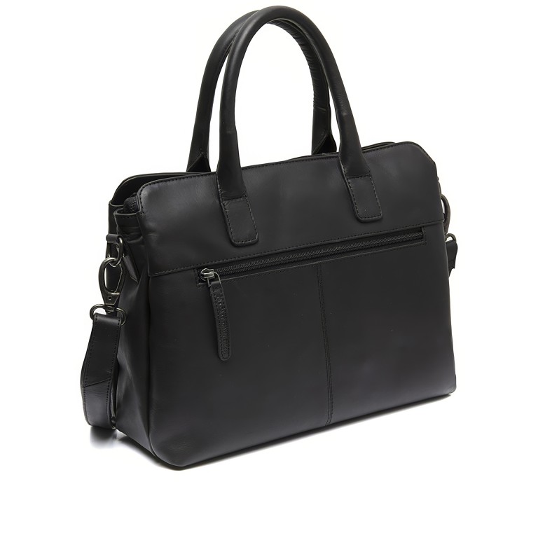 Handtasche Valmonte Black, Farbe: schwarz, Marke: The Chesterfield Brand, EAN: 8719241115931, Abmessungen in cm: 32x25x10.5, Bild 2 von 6