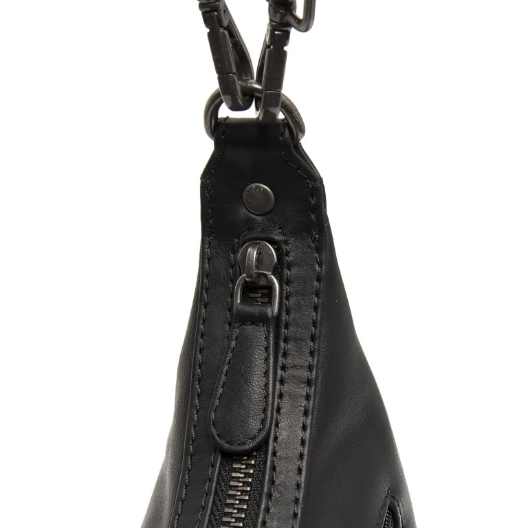 Beuteltasche Nancy Black, Farbe: schwarz, Marke: The Chesterfield Brand, EAN: 8719241116891, Abmessungen in cm: 29x15x8, Bild 9 von 10