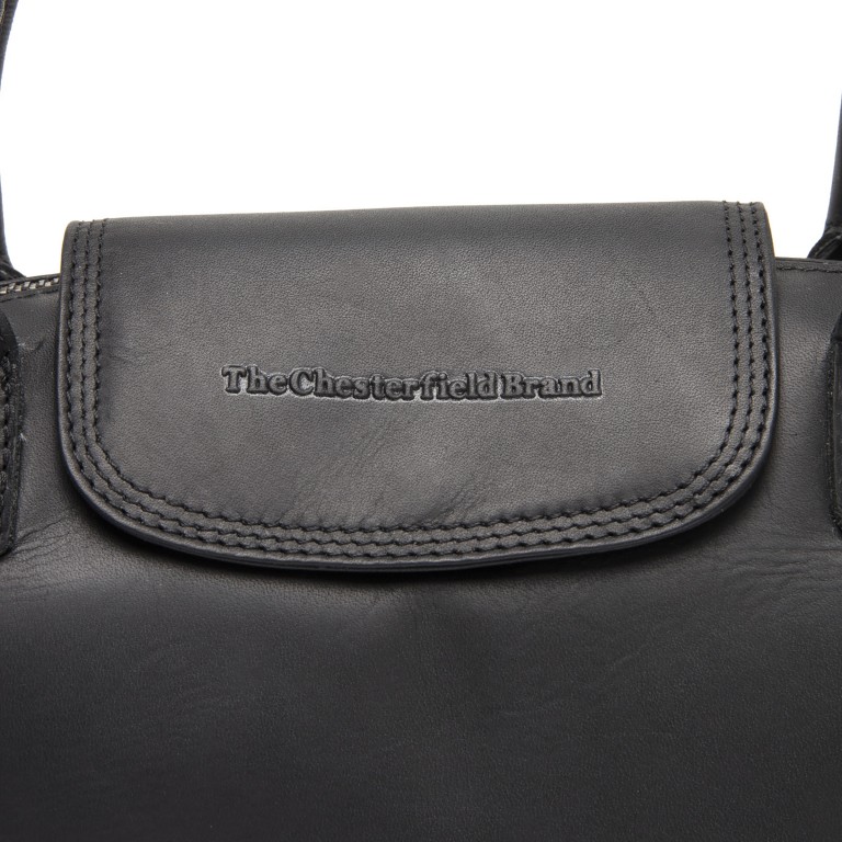 Handtasche Hockney Black, Farbe: schwarz, Marke: The Chesterfield Brand, EAN: 8719241117317, Abmessungen in cm: 23.5x14.5x8, Bild 8 von 8