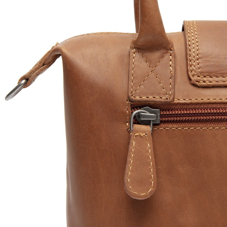 Handtasche Hockney Cognac, Farbe: cognac, Marke: The Chesterfield Brand, EAN: 8719241117379, Abmessungen in cm: 23.5x14.5x8, Bild 7 von 8