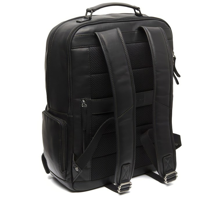 Rucksack Lennox mit Laptopfach 15 Zoll Black, Farbe: schwarz, Marke: The Chesterfield Brand, EAN: 8719241117072, Abmessungen in cm: 31x42x13, Bild 2 von 8