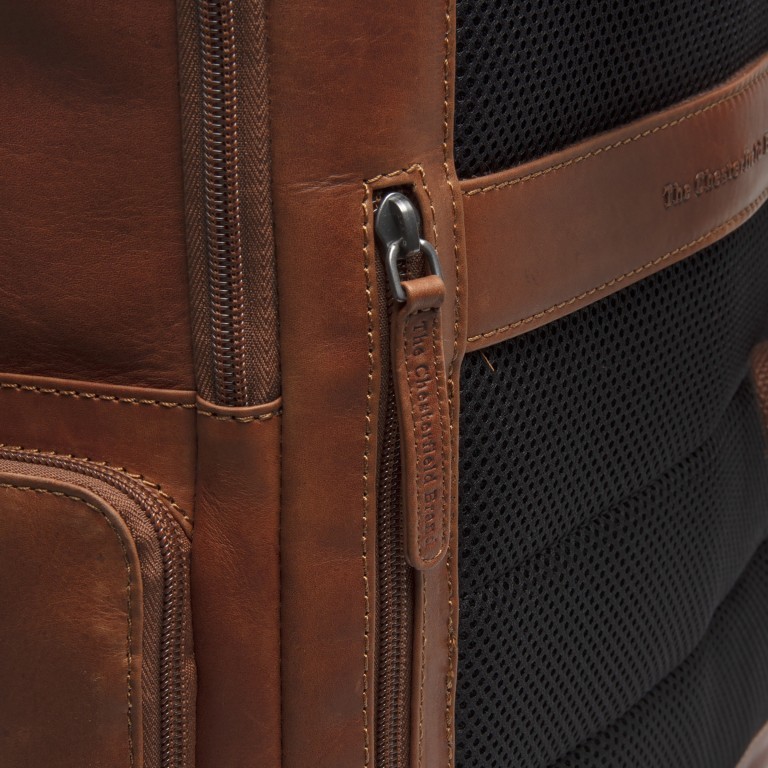 Rucksack Lennox mit Laptopfach 15 Zoll Cognac, Farbe: cognac, Marke: The Chesterfield Brand, EAN: 8719241117119, Abmessungen in cm: 31x42x13, Bild 7 von 8