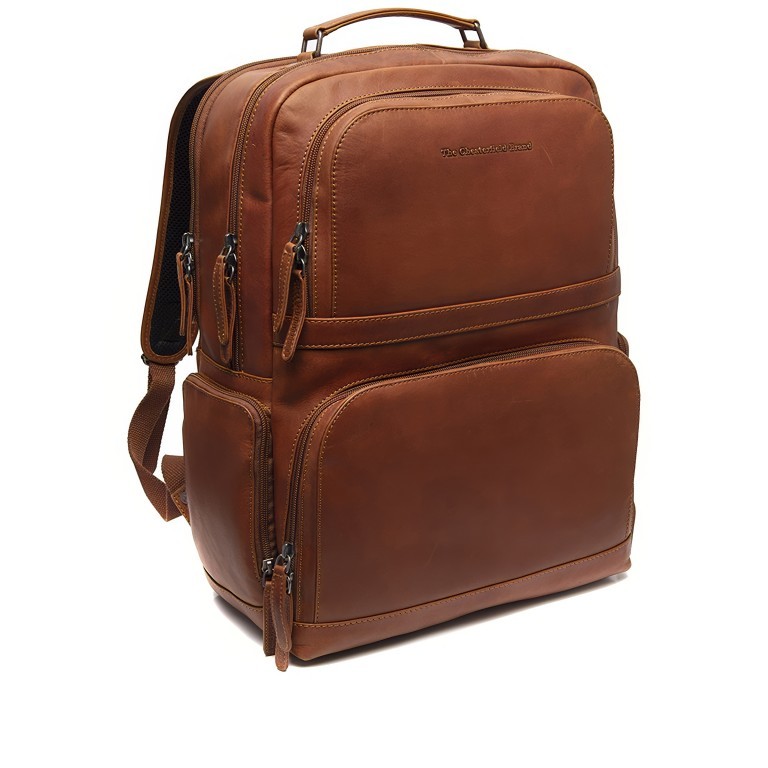 Rucksack Lennox mit Laptopfach 15 Zoll Cognac, Farbe: cognac, Marke: The Chesterfield Brand, EAN: 8719241117119, Abmessungen in cm: 31x42x13, Bild 1 von 8
