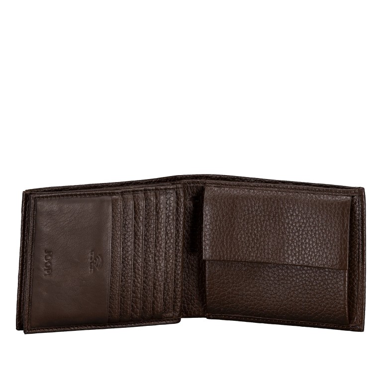 Geldbörse Cardona Minos H14 Dark Brown, Farbe: braun, Marke: Joop!, EAN: 4048835247616, Abmessungen in cm: 12x9.5x2, Bild 4 von 4