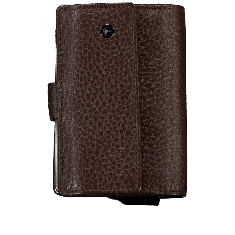 Geldbörse E-Cage C-Three Dark Brown, Farbe: braun, Marke: Joop!, EAN: 4048835247524, Abmessungen in cm: 7x10.5x2.5, Bild 2 von 4