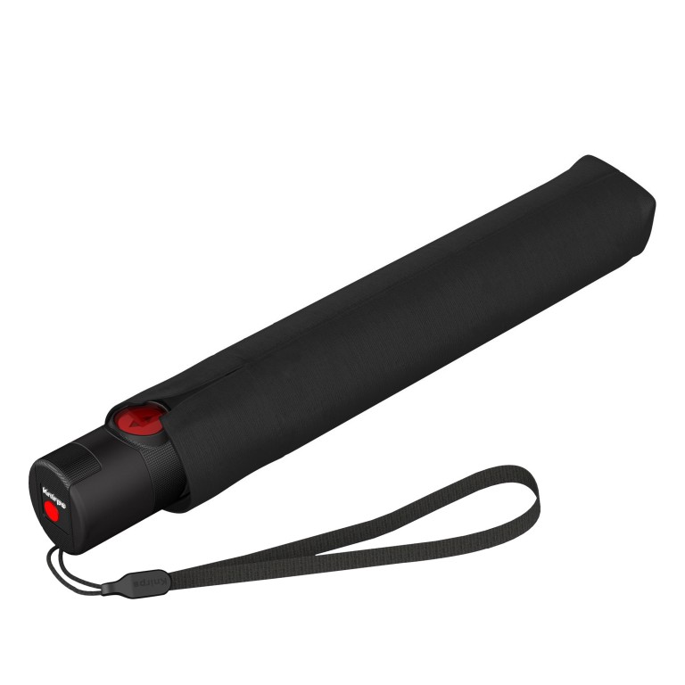 Schirm U.200 Ultra Light Duomatic Black, Farbe: schwarz, Marke: Knirps, EAN: 9003034241662, Bild 1 von 2