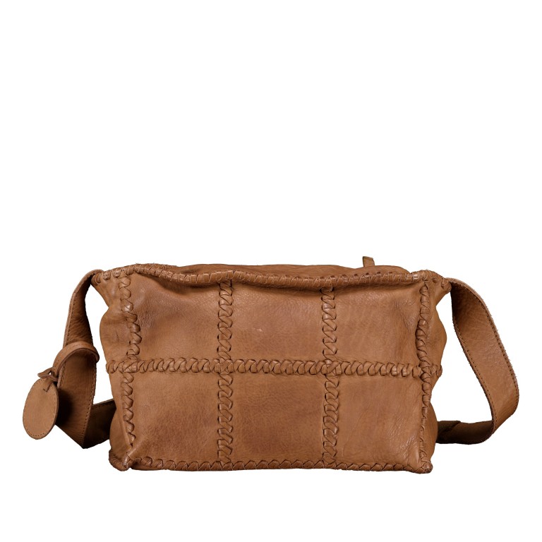 Umhängetasche Fashion-Lights Evanthe FL-13392 Spicy Ginger, Farbe: cognac, Marke: Harbour 2nd, EAN: 4046478085831, Abmessungen in cm: 26x18x11, Bild 3 von 6
