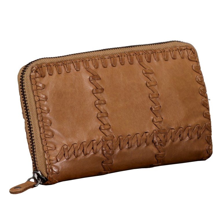 Geldbörse Fashion-Lights Lyra FSL-14653 mit RFID-Schutz Spicy Ginger, Farbe: cognac, Marke: Harbour 2nd, EAN: 4046478086074, Abmessungen in cm: 18.5x10x3, Bild 2 von 4