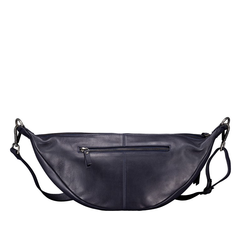 Beuteltasche Just-Pure Novalie JP-13435 Midnight Navy, Farbe: blau/petrol, Marke: Harbour 2nd, EAN: 4046478086975, Abmessungen in cm: 43x18x8, Bild 3 von 6