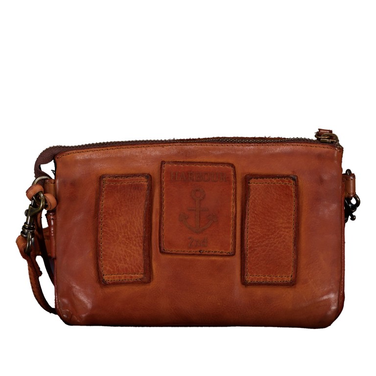 Umhängetasche / Gürteltasche Urban-Poets Logan UP-13115 Charming Cognac, Farbe: cognac, Marke: Harbour 2nd, EAN: 4046478080690, Abmessungen in cm: 20x12x4, Bild 3 von 7