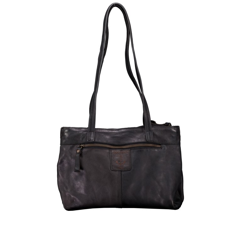 Shopper Urban-Poets Zea UP-13394 Dark Ash, Farbe: anthrazit, Marke: Harbour 2nd, EAN: 4046478084971, Abmessungen in cm: 31x21x9, Bild 3 von 5