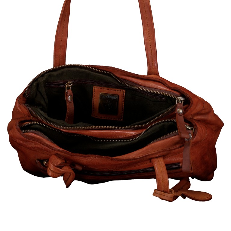 Shopper Urban-Poets Zea UP-13394 Charming Cognac, Farbe: cognac, Marke: Harbour 2nd, EAN: 4046478085046, Abmessungen in cm: 31x21x9, Bild 5 von 5