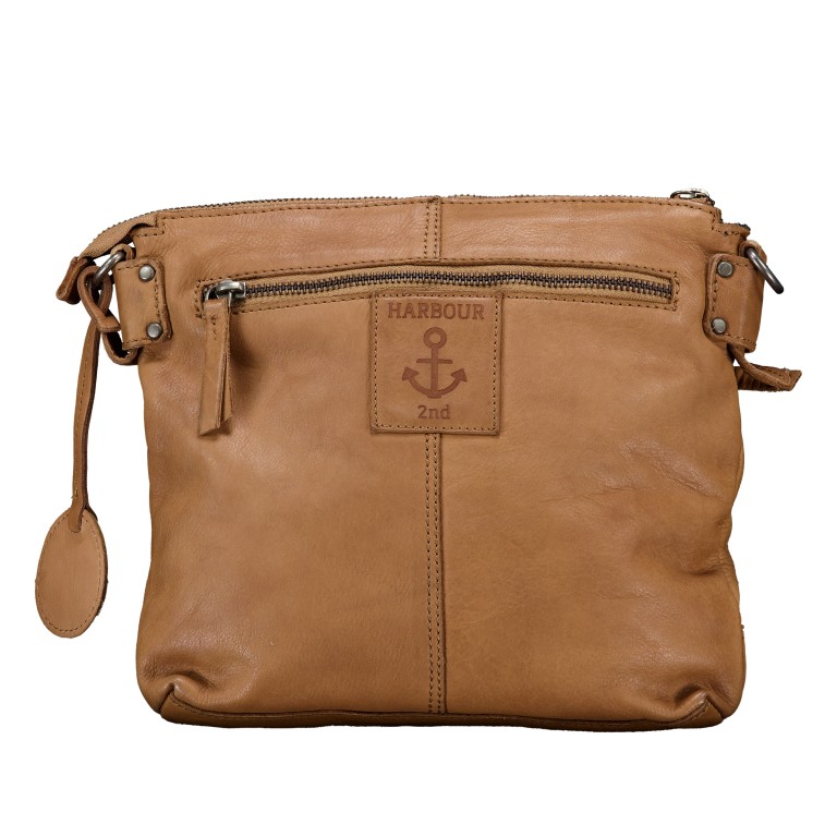 Umhängetasche Anchor-Love Isalie 2 B3-7599-2 Spicy Ginger, Farbe: cognac, Marke: Harbour 2nd, EAN: 4046478086302, Abmessungen in cm: 27x25x4, Bild 3 von 6